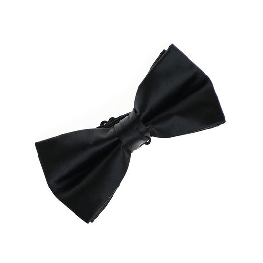 High-end adjustable business black men's bow tie