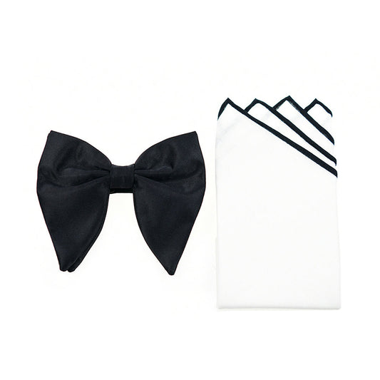 Retro Big Bow Men's Oversized Bow Tie
