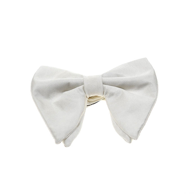100% Silk Men's Luxury Vintage Large Bow Tie