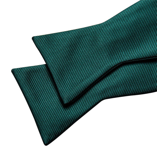 Men's Army Green Silk Bow Tie