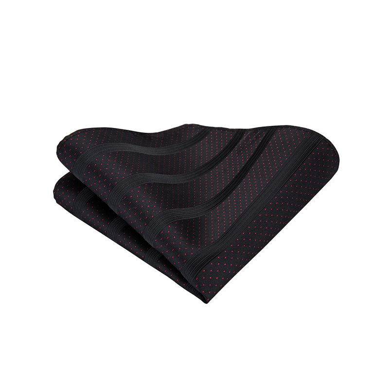 Fashion Striped Silk Self-Tie Bow Tie