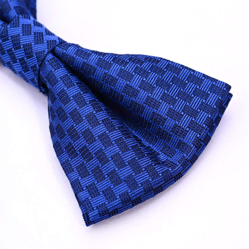 New Royal Blue Silk Men's Bow Tie
