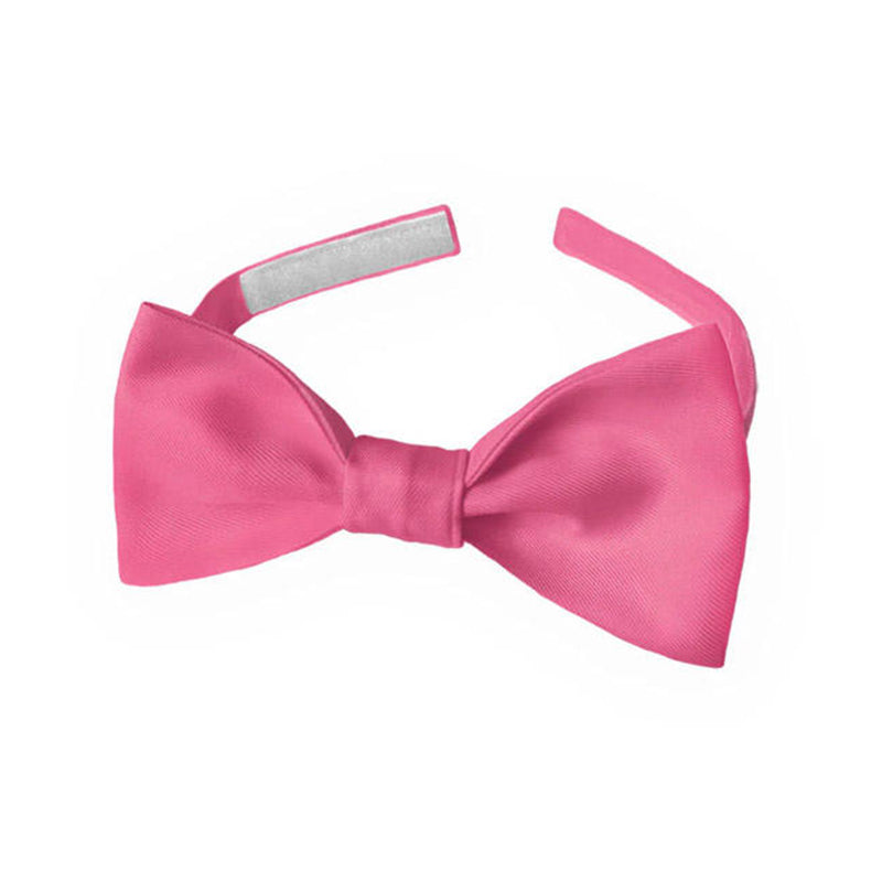 Luxury Men's Adjustable Satin Plain Bow Tie