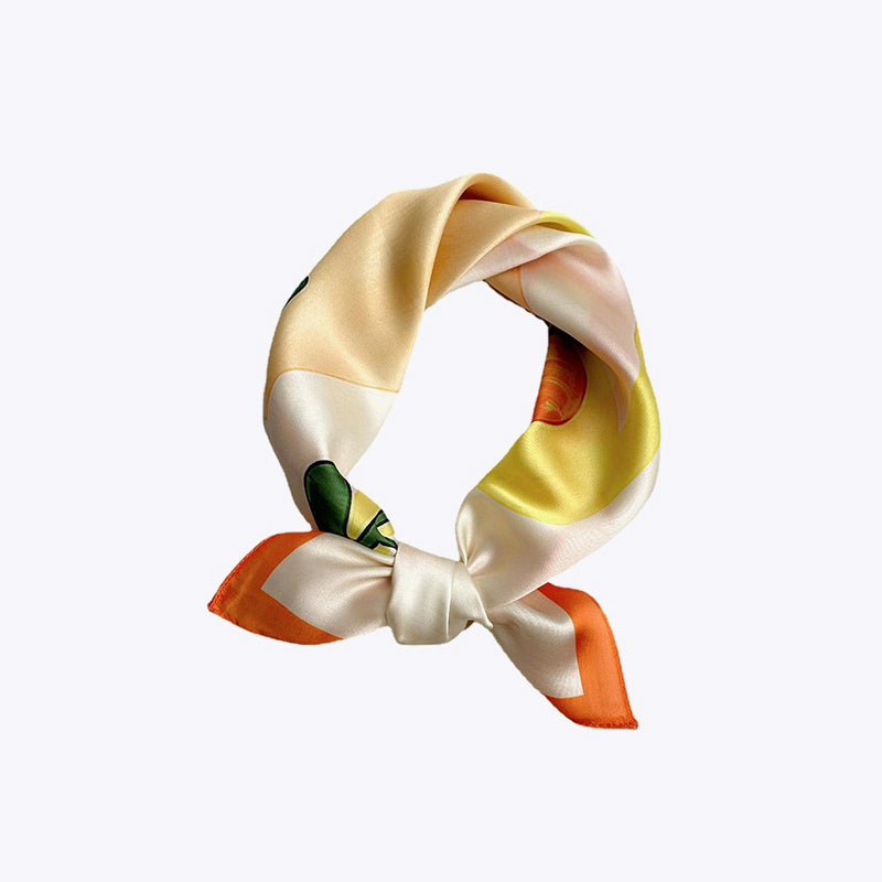 Character and sailboat themed scarf