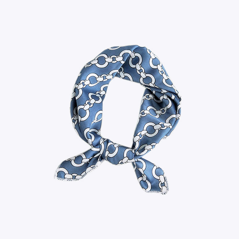 Butterfly Chain Digital Print Luxury Scarf