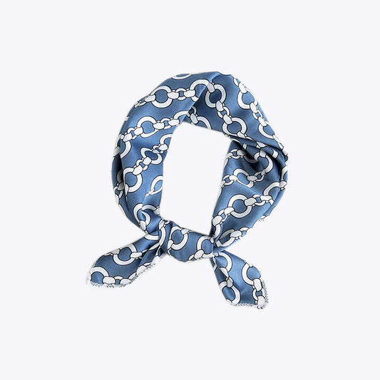 Butterfly Chain Digital Print Luxury Scarf