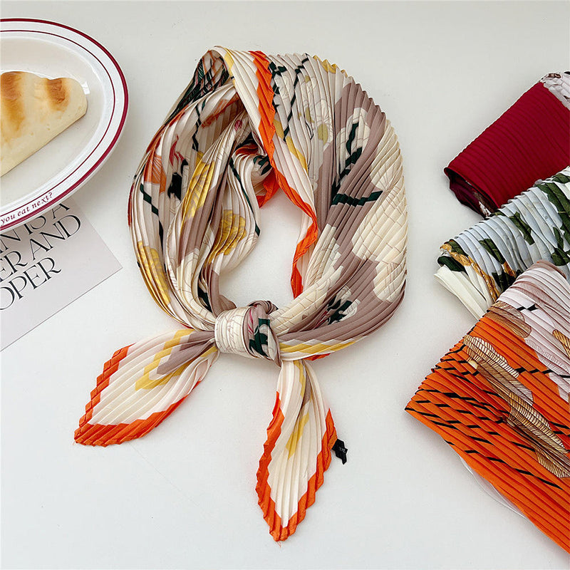 High-quality soft, comfortable and breathable silk scarf