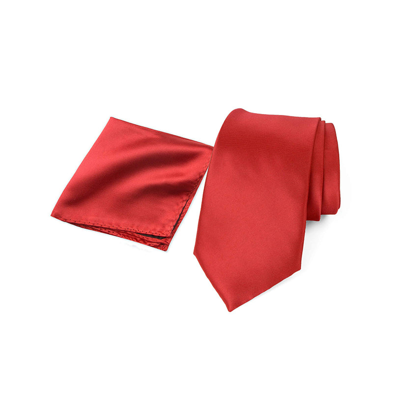 Fashionable men's colorful tie suit