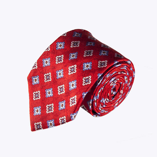 Red Classic Party Wedding Tie